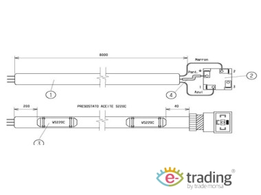 GAMESA C393063 - Cable WS220C G114